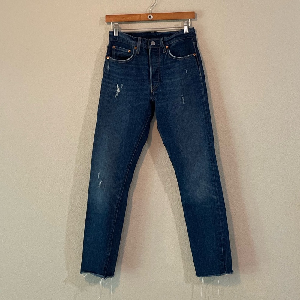Levi’s Dark Blue 501 Jeans - Women's